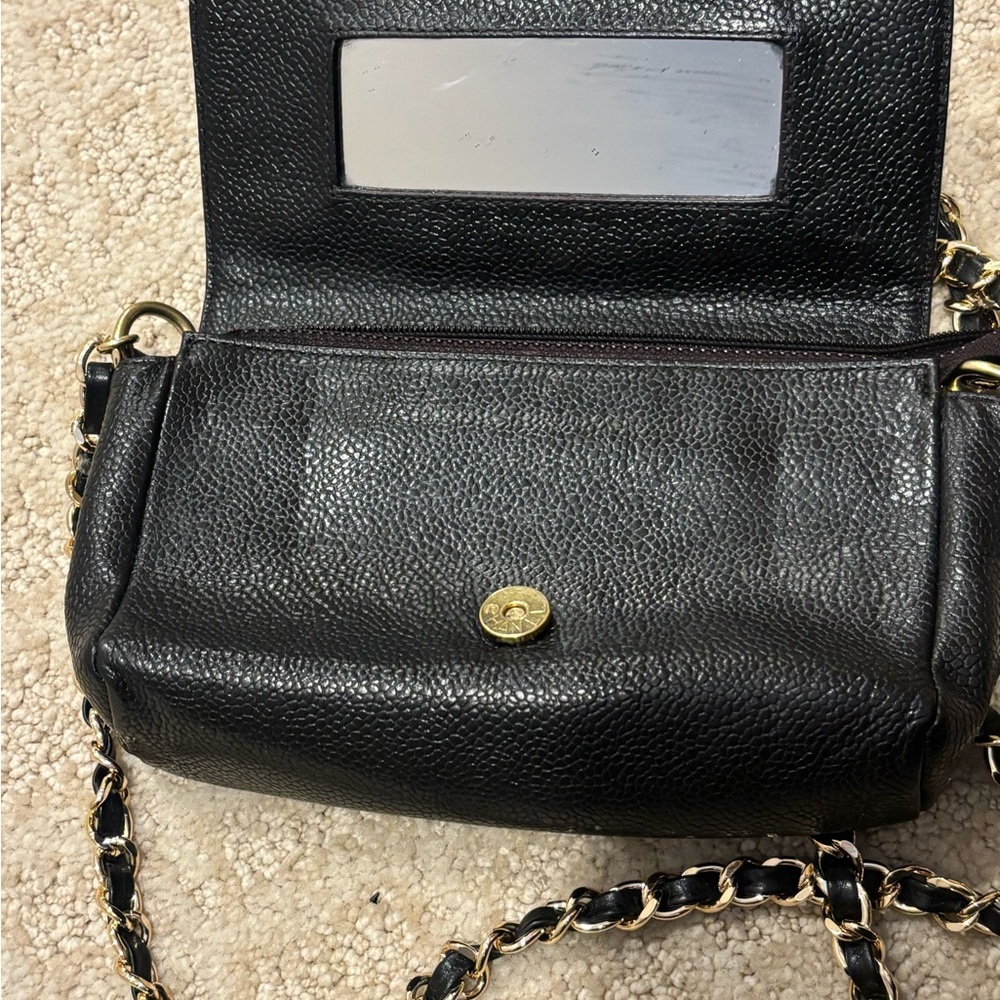 Chanel Black Leather Chain Bag - Picture 12 of 15